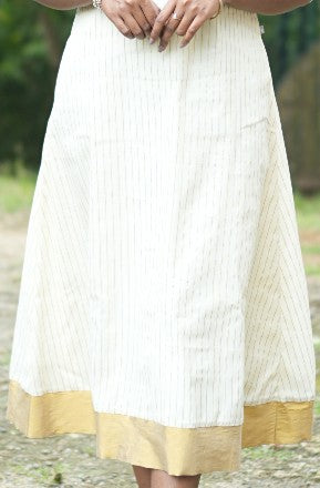 Striped A-line Kurta TKT2516