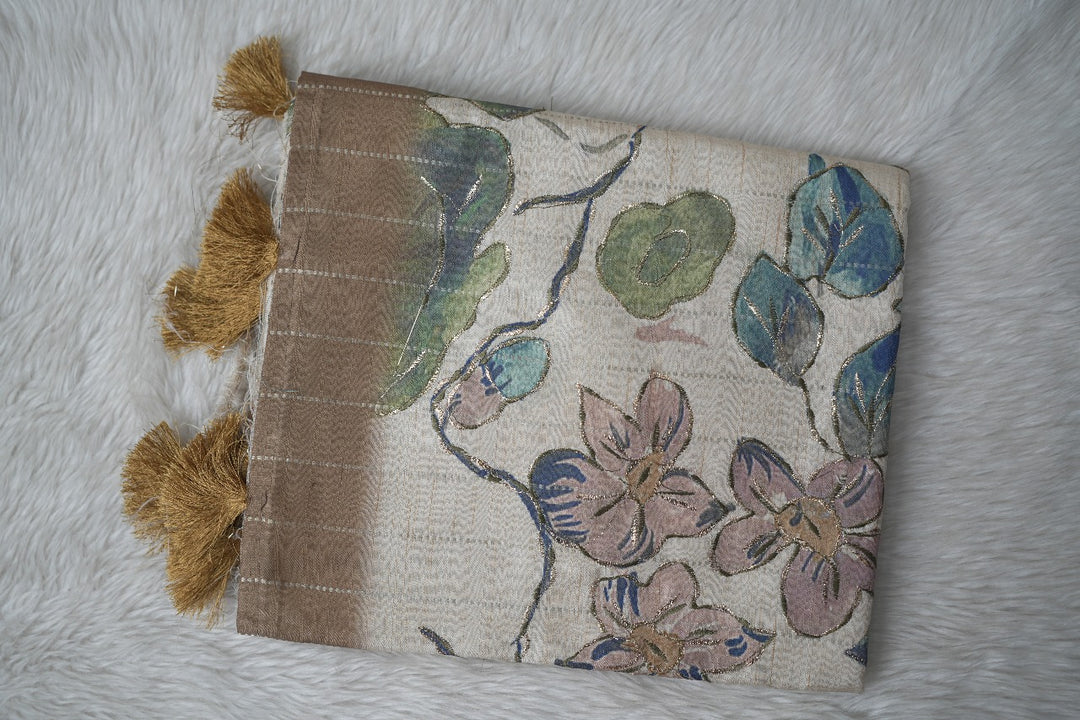 Art Tussar Saree TSA3077