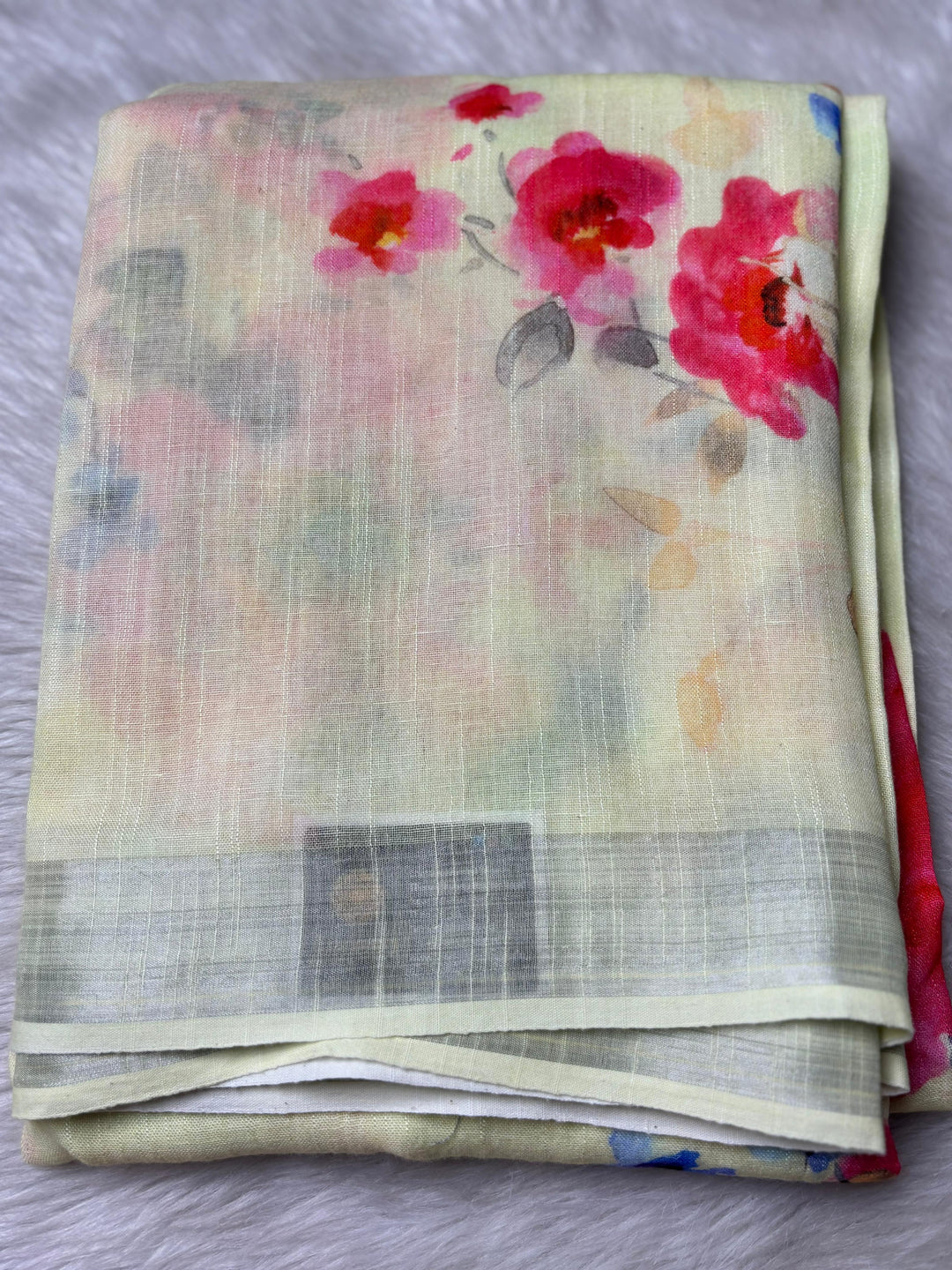 Linen Saree TSA3113