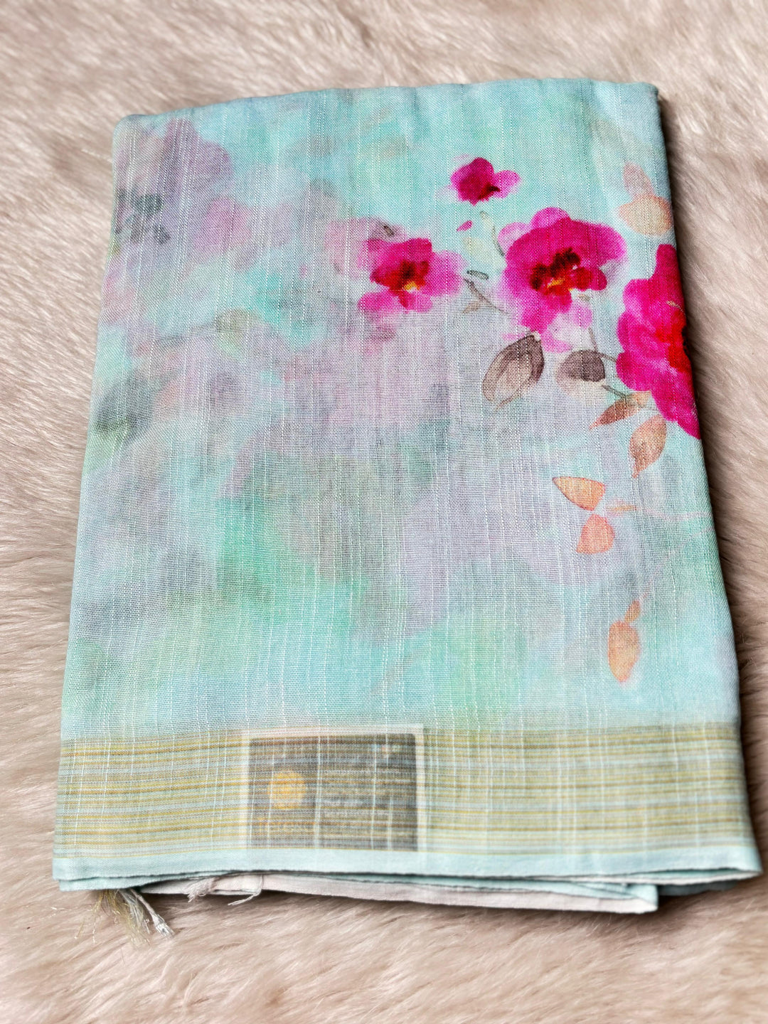 Linen Saree TSA3113