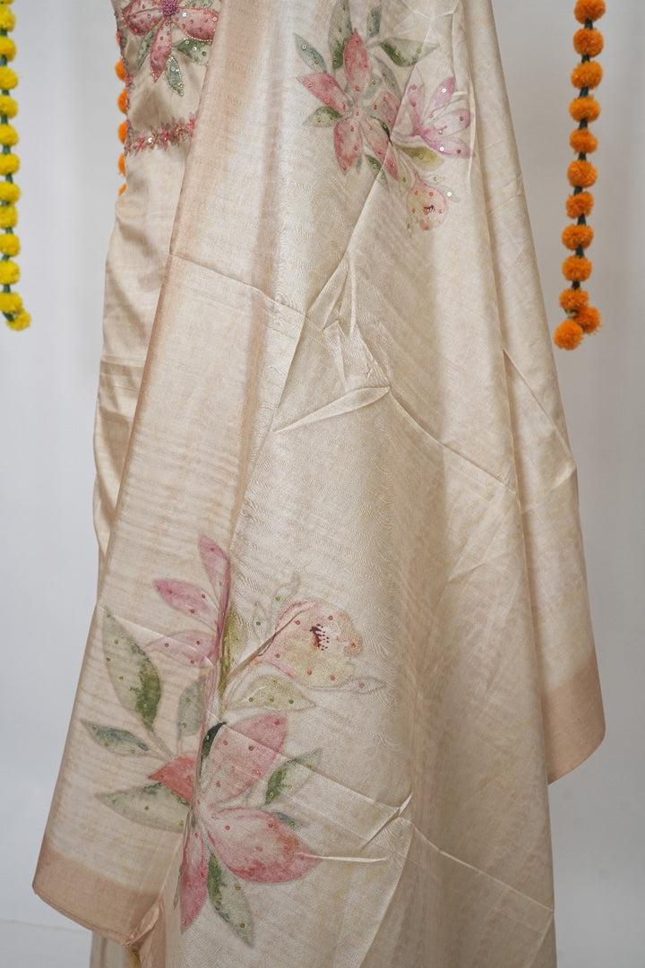 Art Tussar Salwar TSS3194