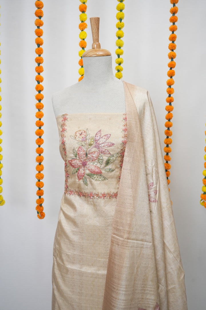 Art Tussar Salwar TSS3194