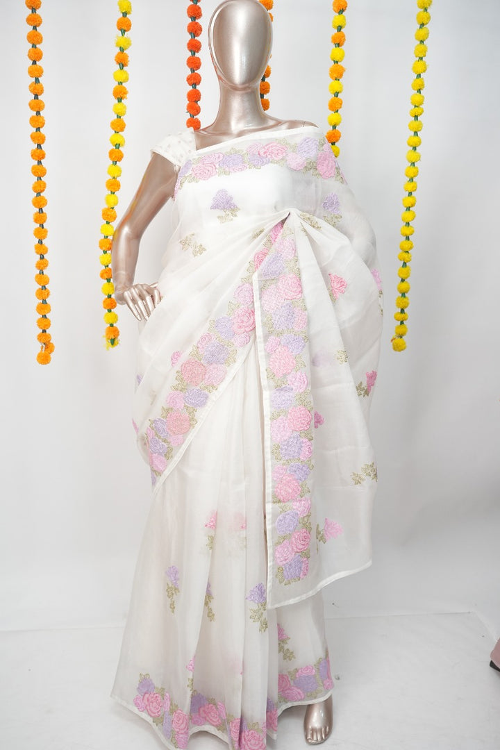 Pure Organza Saree TSA3235