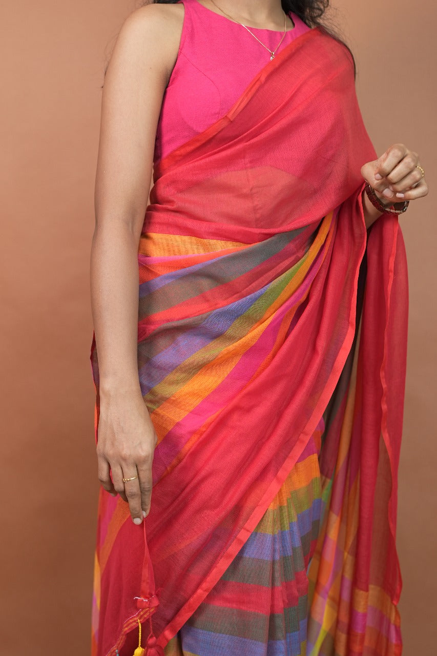 Cotton Saree TSA387