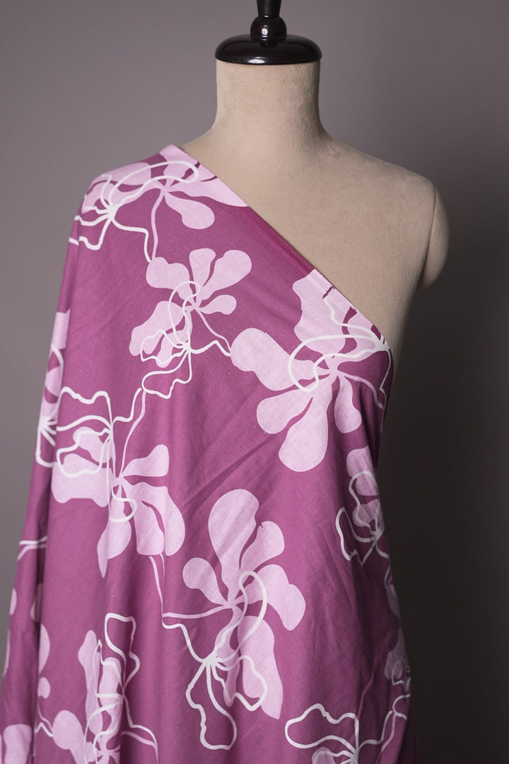 Printed Cotton Material TRF3385
