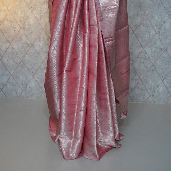 Semi-Silk Saree TSA3828