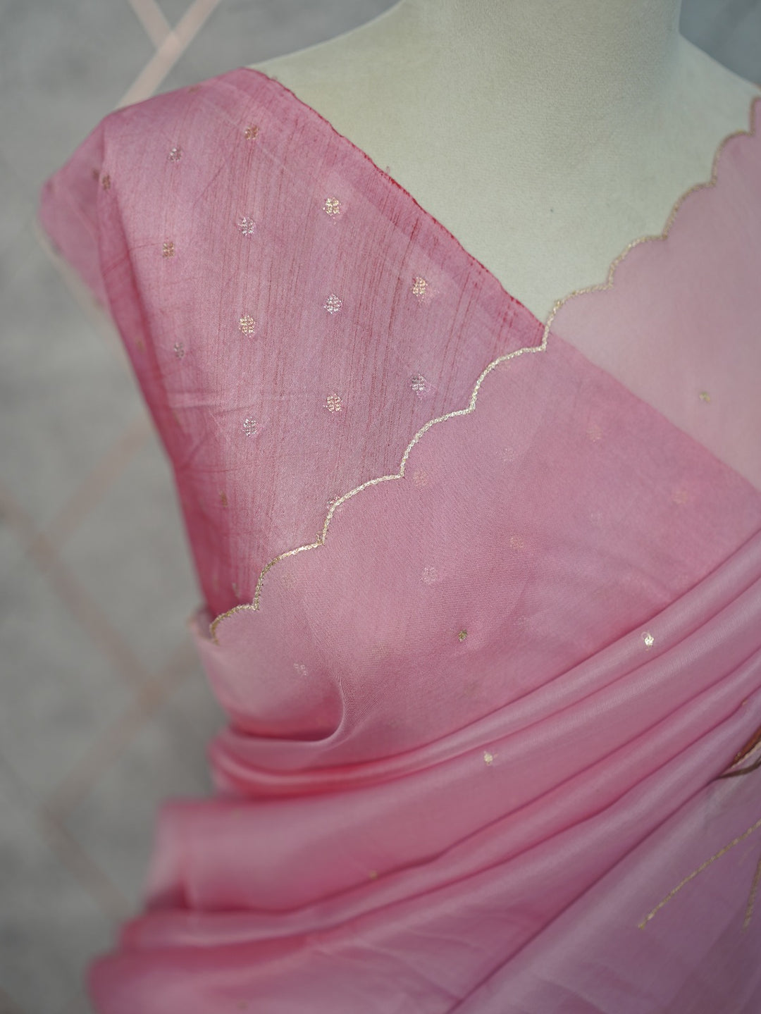 Organza Saree TSA3907