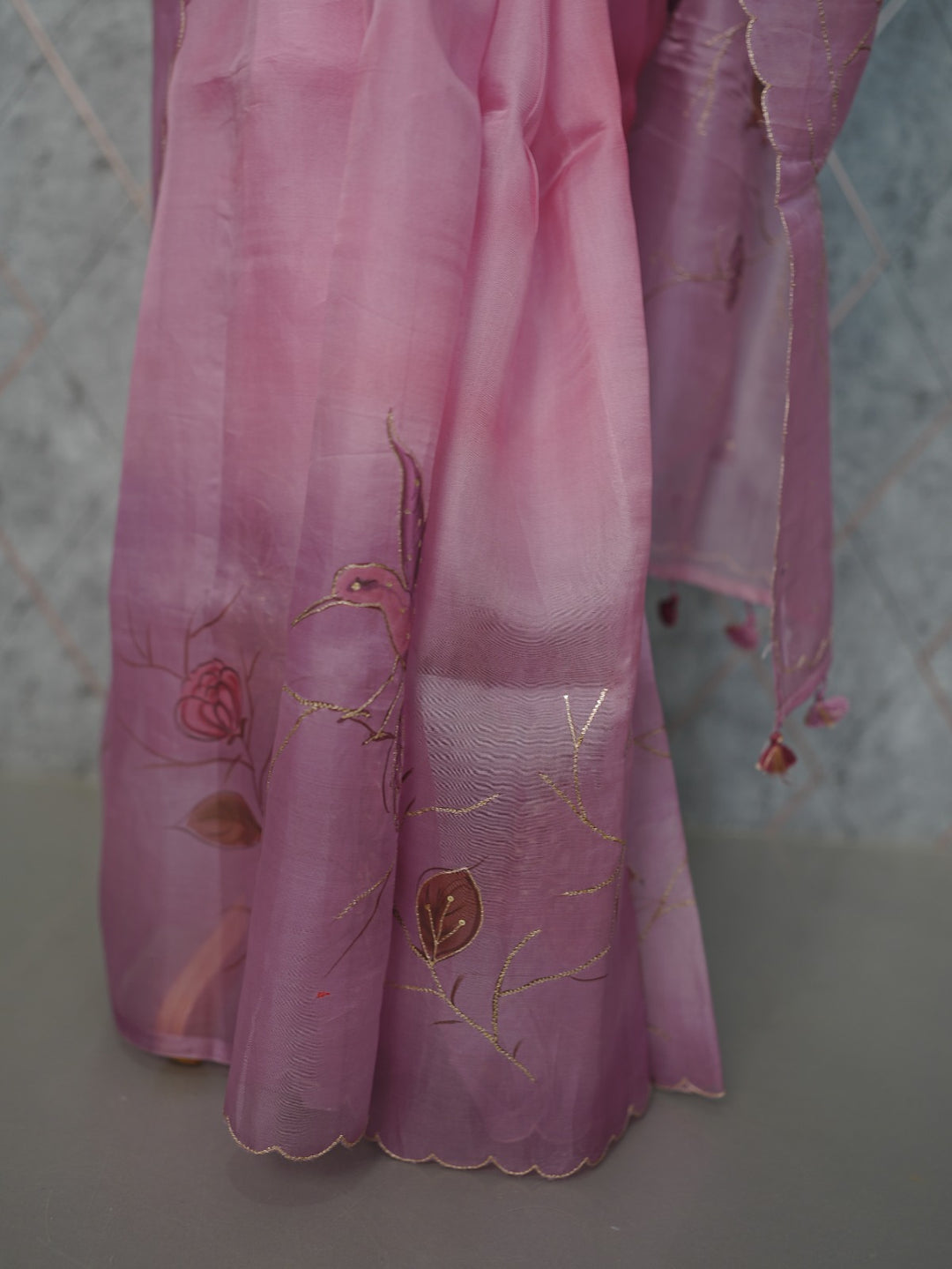 Organza Saree TSA3907