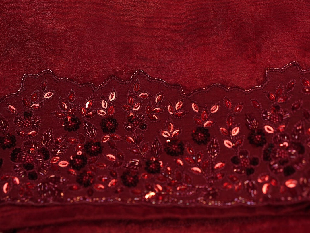 Organza Saree TSA4003