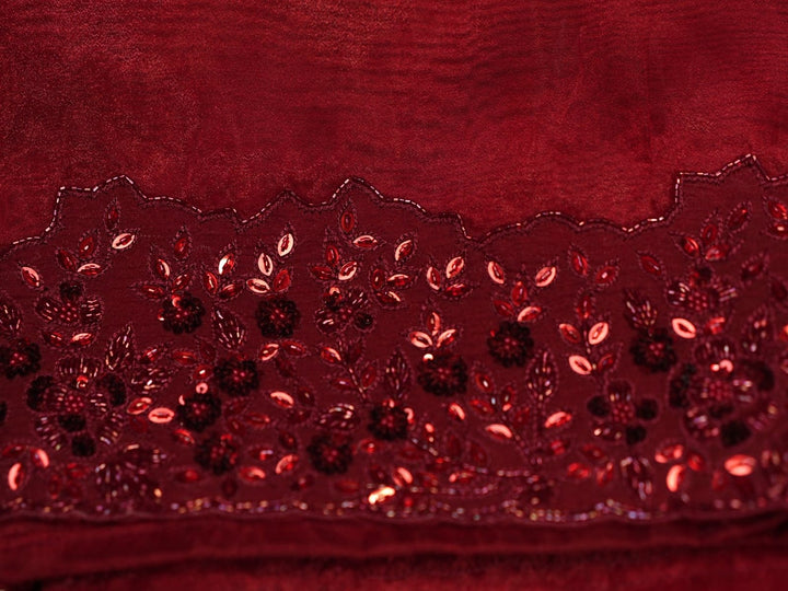 Organza Saree TSA4003