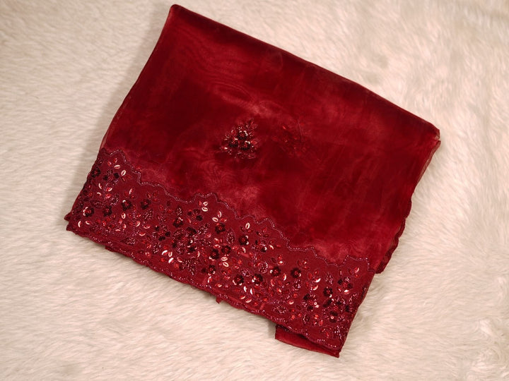Organza Saree TSA4003