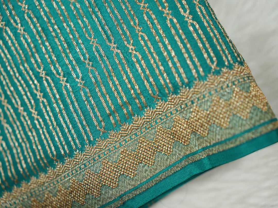 Crepe Banarasi Saree TSA4020