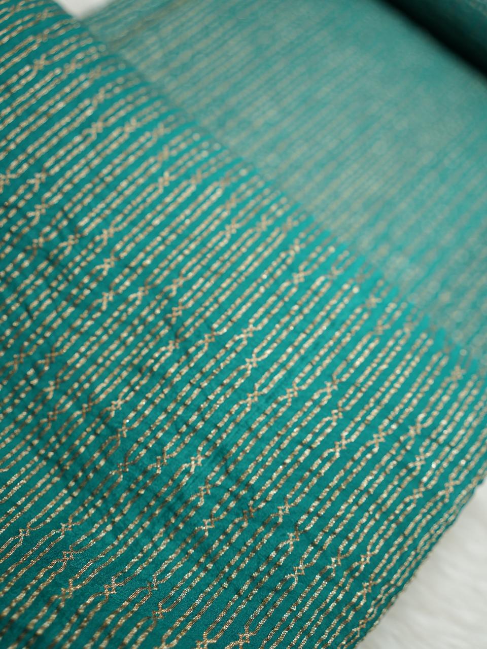 Crepe Banarasi Saree TSA4020