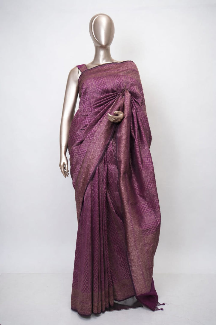 Semi-Silk Saree TSA4202