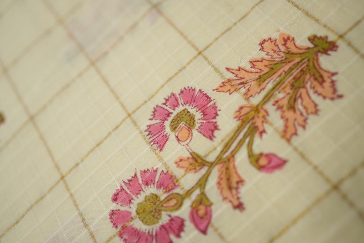 Printed Cotton Material TRF608 Print 1