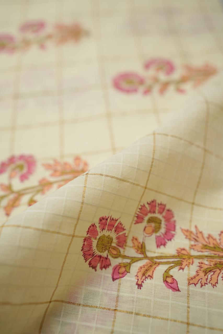 Printed Cotton Material TRF608 Print 1