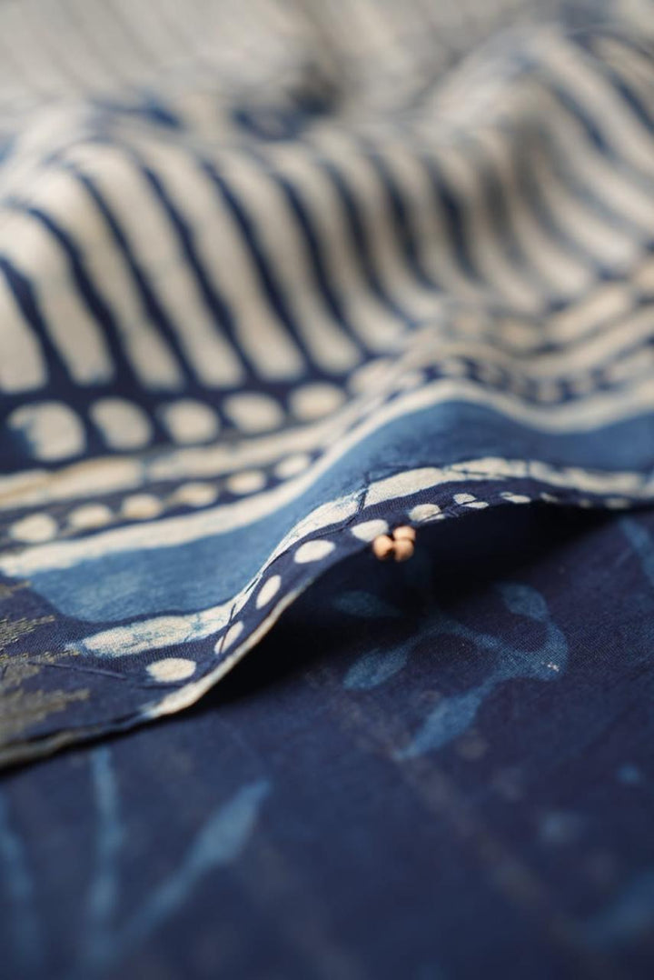 Chanderi Cotton Saree TSA4387 Print 1