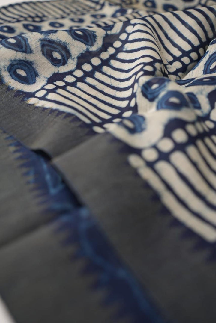 Chanderi Cotton Saree TSA4387 Print 1