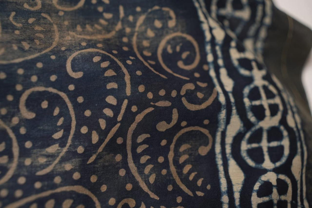 Chanderi Cotton Saree TSA4387 Print 1