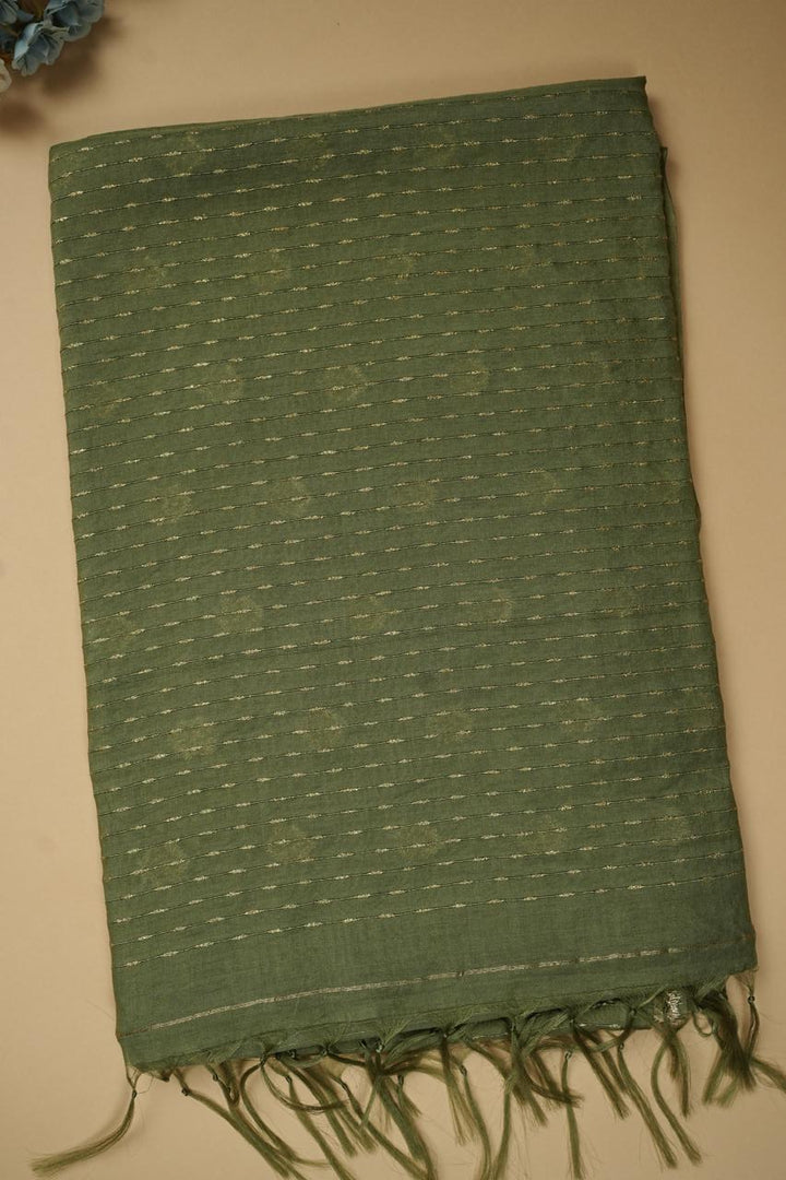 Linen Cotton Saree TSA4402