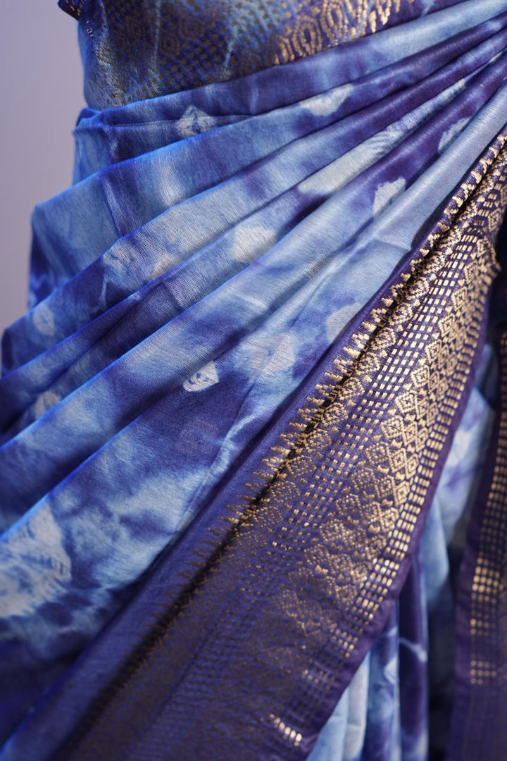 Linen Cotton Saree TSA4420