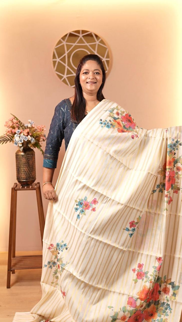 Digital Print Saree TSA4514