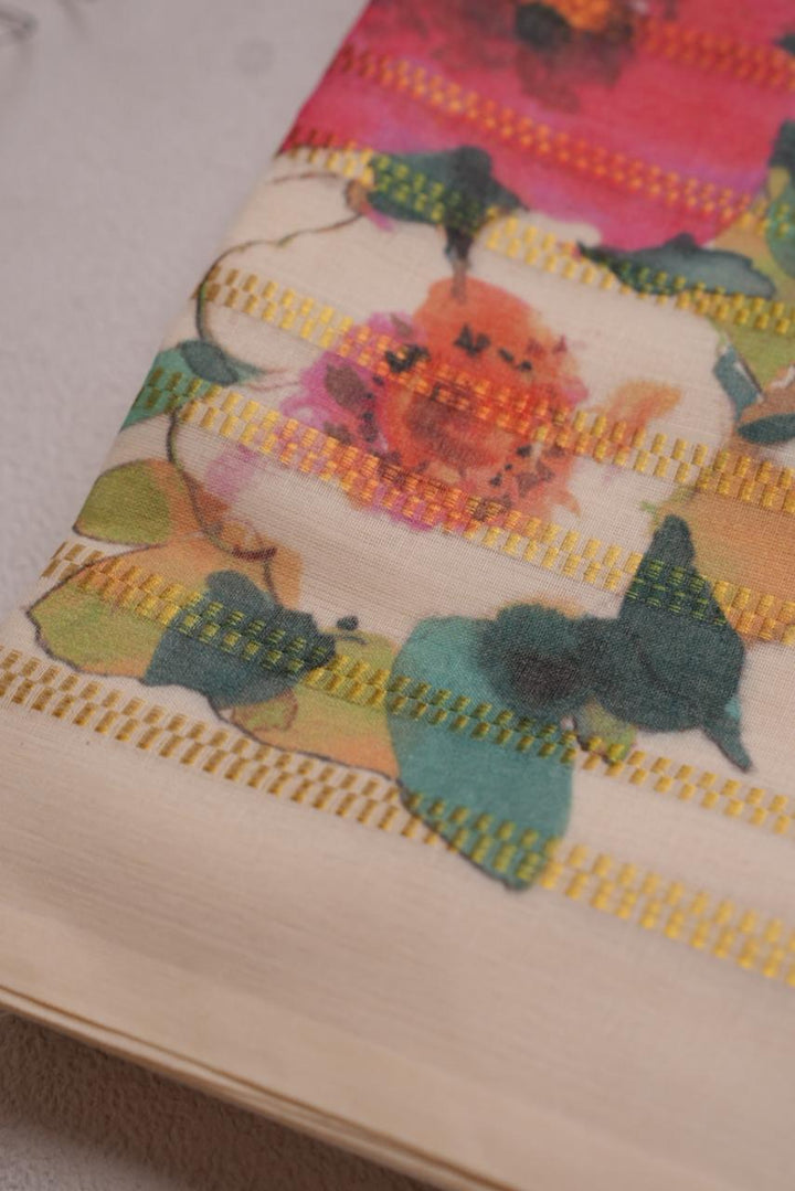 Digital Print Saree TSA4514