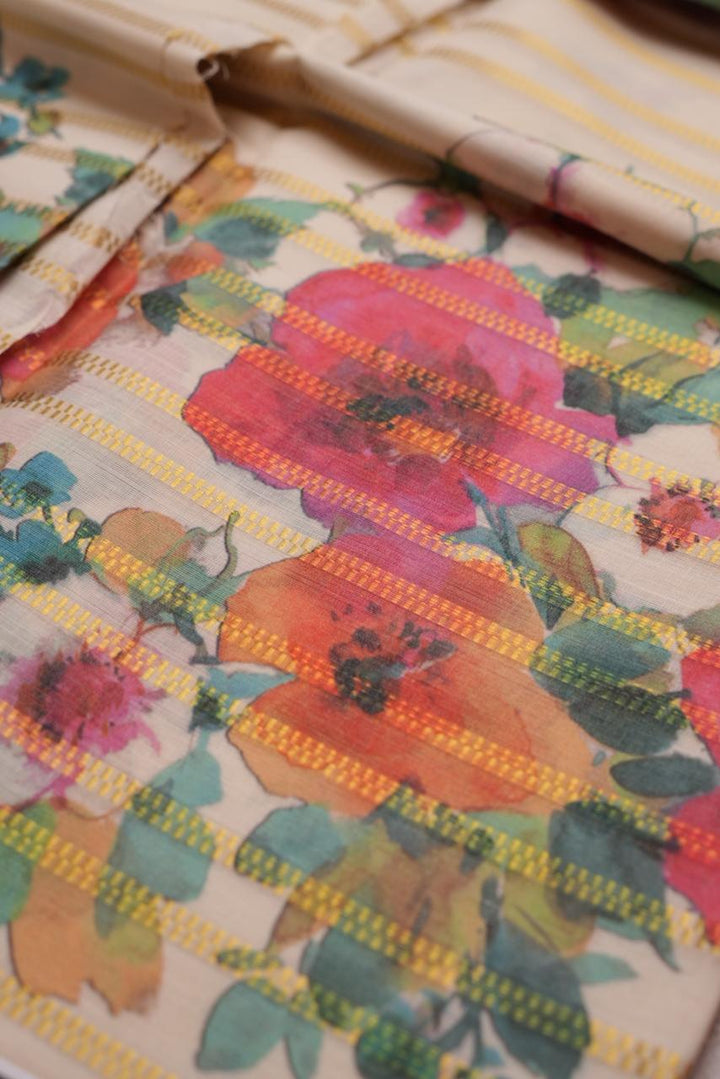 Digital Print Saree TSA4514