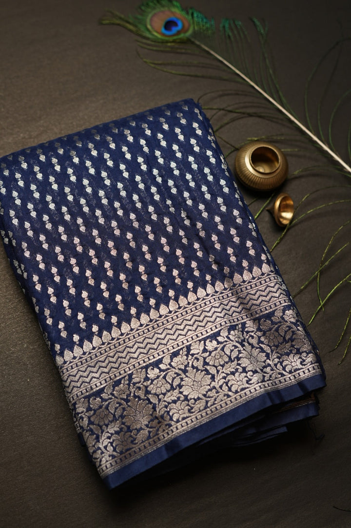Semi Banarasi Saree TSA805