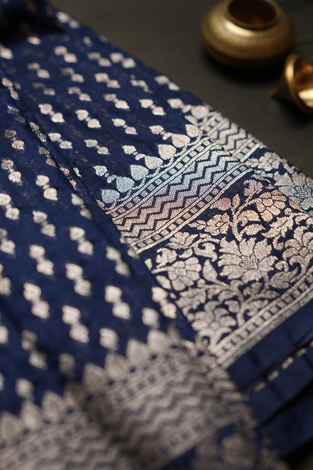 Semi Banarasi Saree TSA805