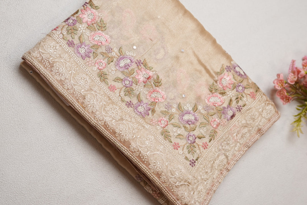 Tissu Organza Saree TSA4533