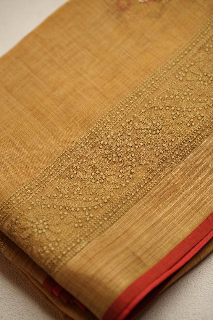 Linen Tissue Saree TSA4623