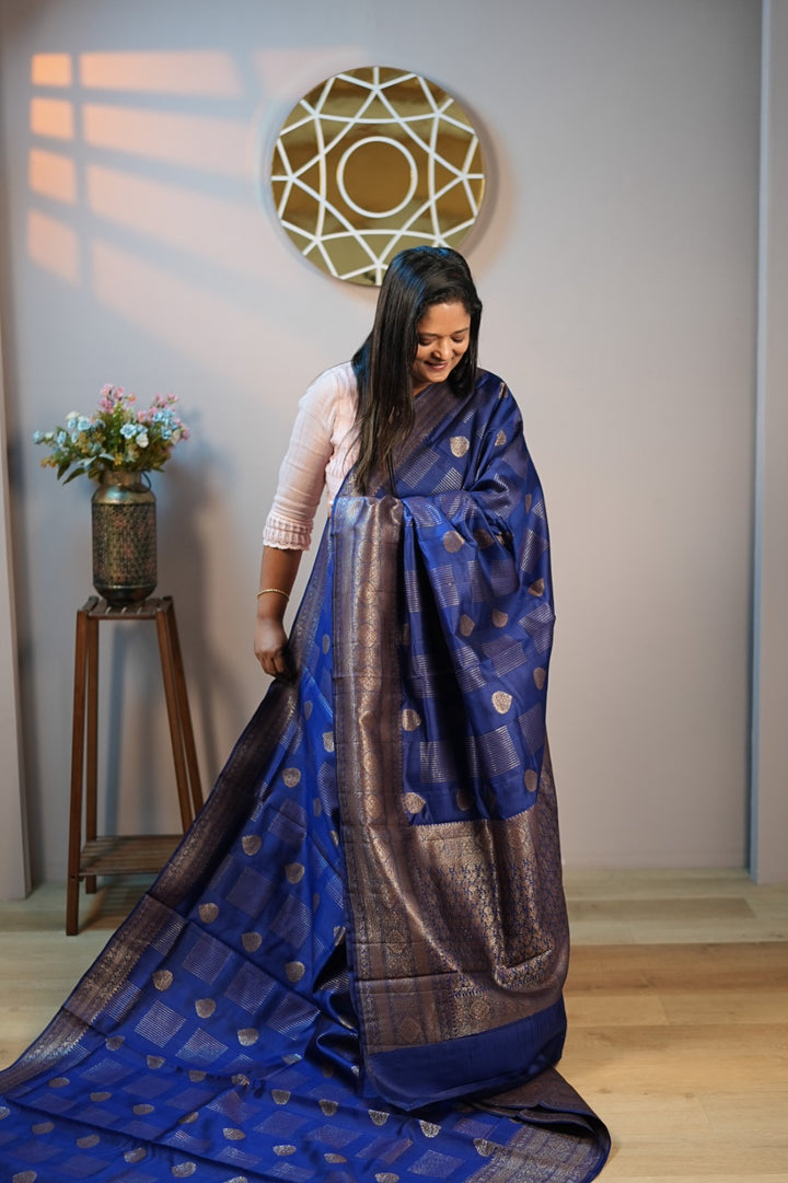 Banarasi Saree TSA4836 Royal Blue