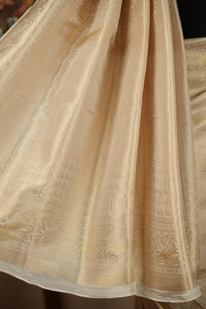 Semi Banarasi Saree TSA0441