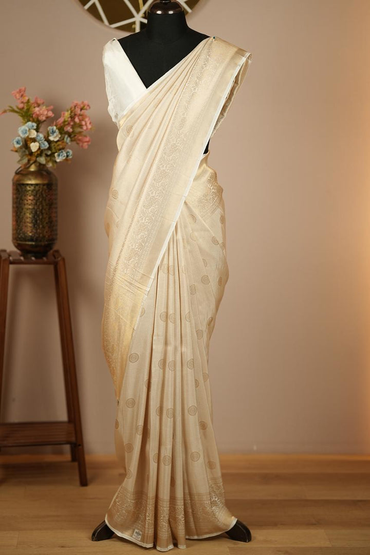 Semi Banarasi Saree TSA0441
