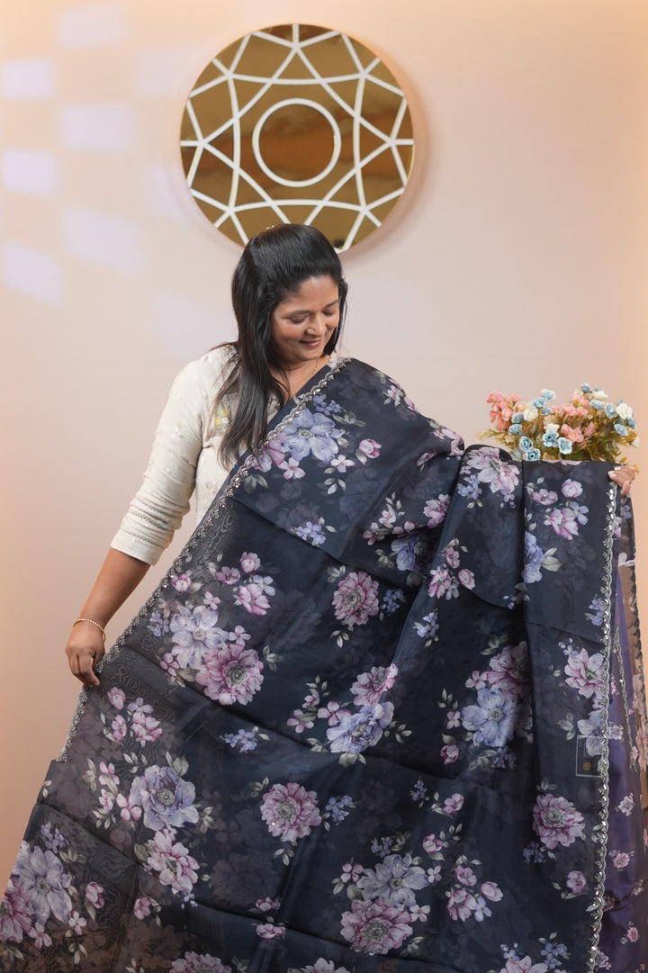 Organza Saree TSA5050