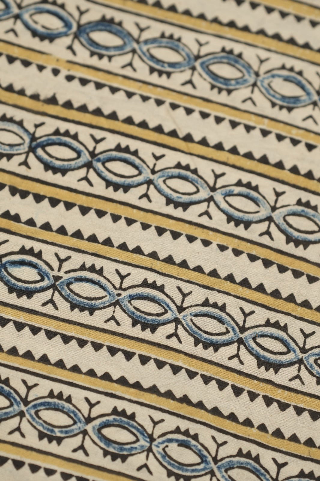 Pure Ajrakh Print Chanderi Material TRF0636 - 2.5 Meter