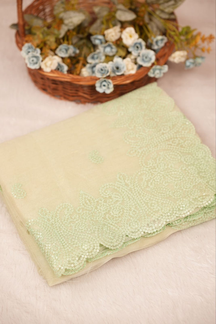 Shimmer Organza Saree TSA5196