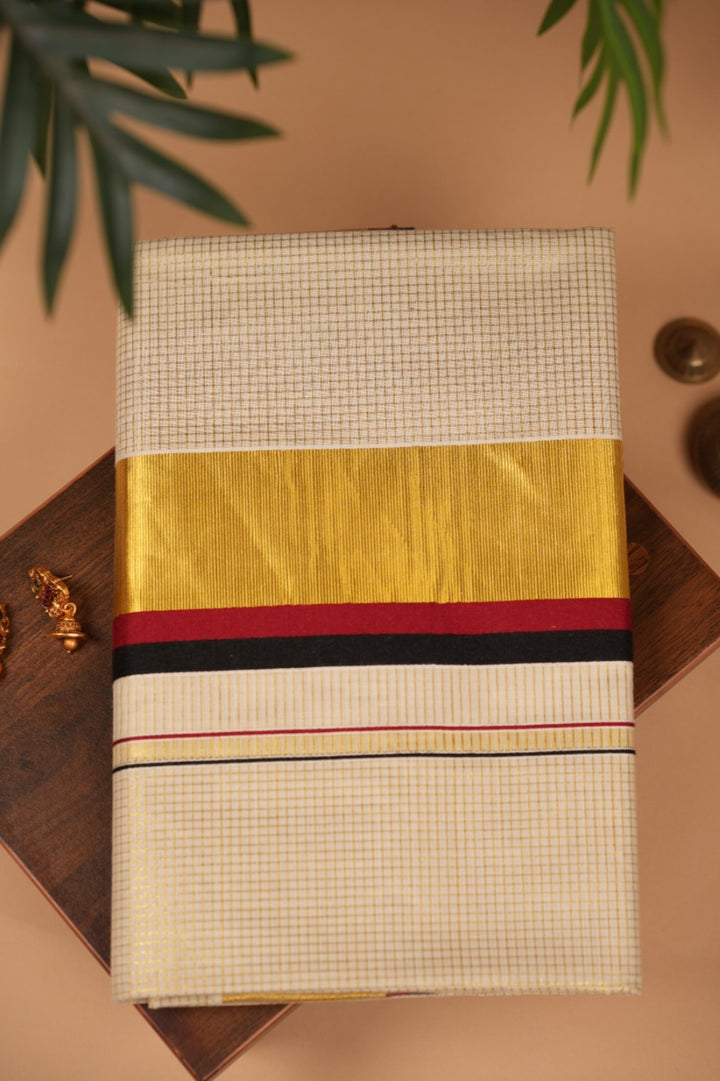 Kerala Tissue Cotton Saree TSA05229