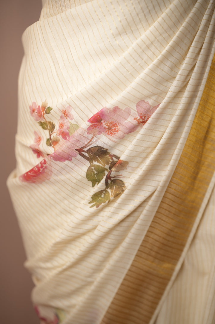 Onam Digital Print Saree TPS002