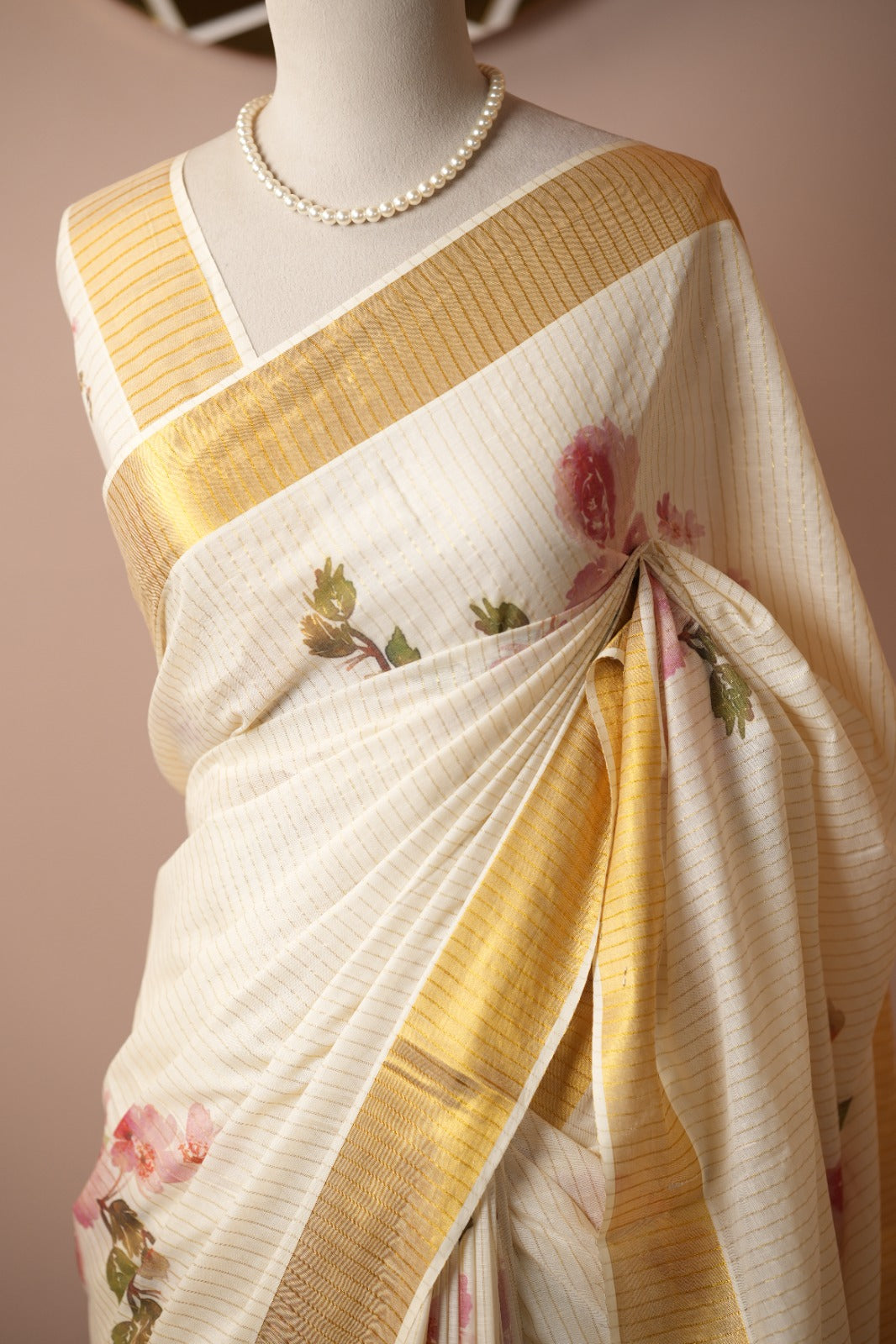 Onam Digital Print Saree TPS002