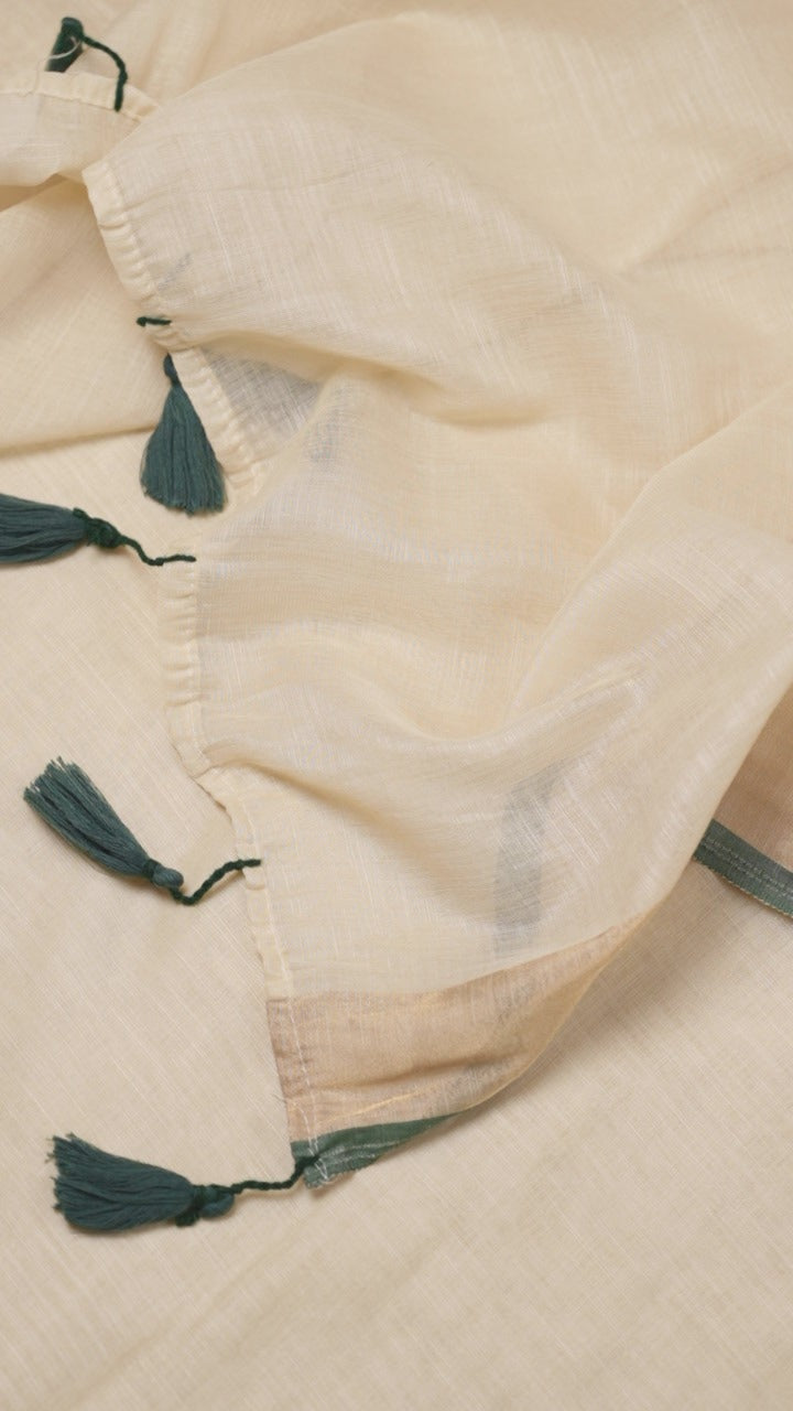 Linen Tissue Saree TSA5263