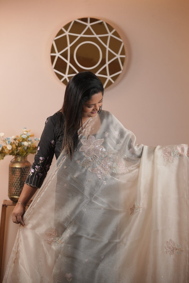 Organza Saree TSA5340