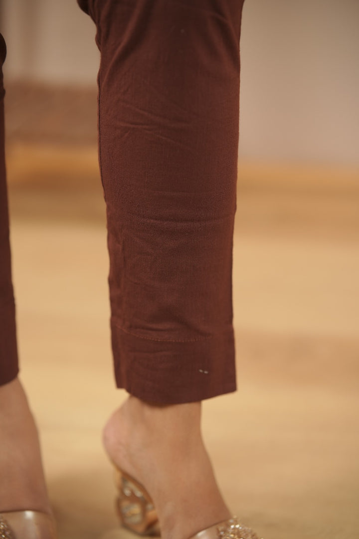 Stright Fit Stretchable Pants TBW0459