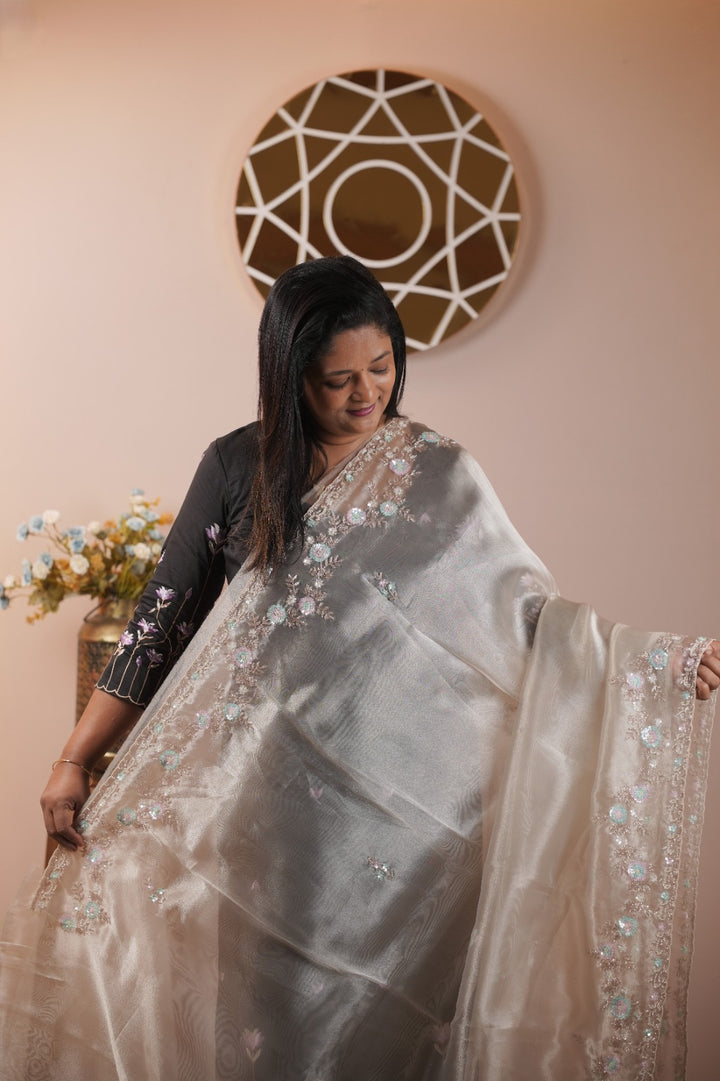 Organza Saree TSA5348