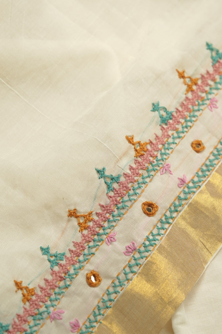 Kerala Cotton Saree TSA5371