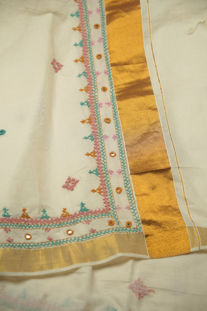Kerala Cotton Saree TSA5371