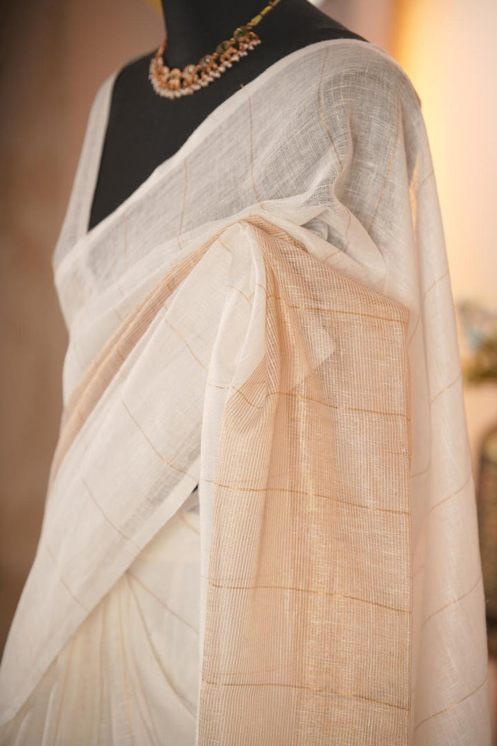 Linen Saree TSA5364
