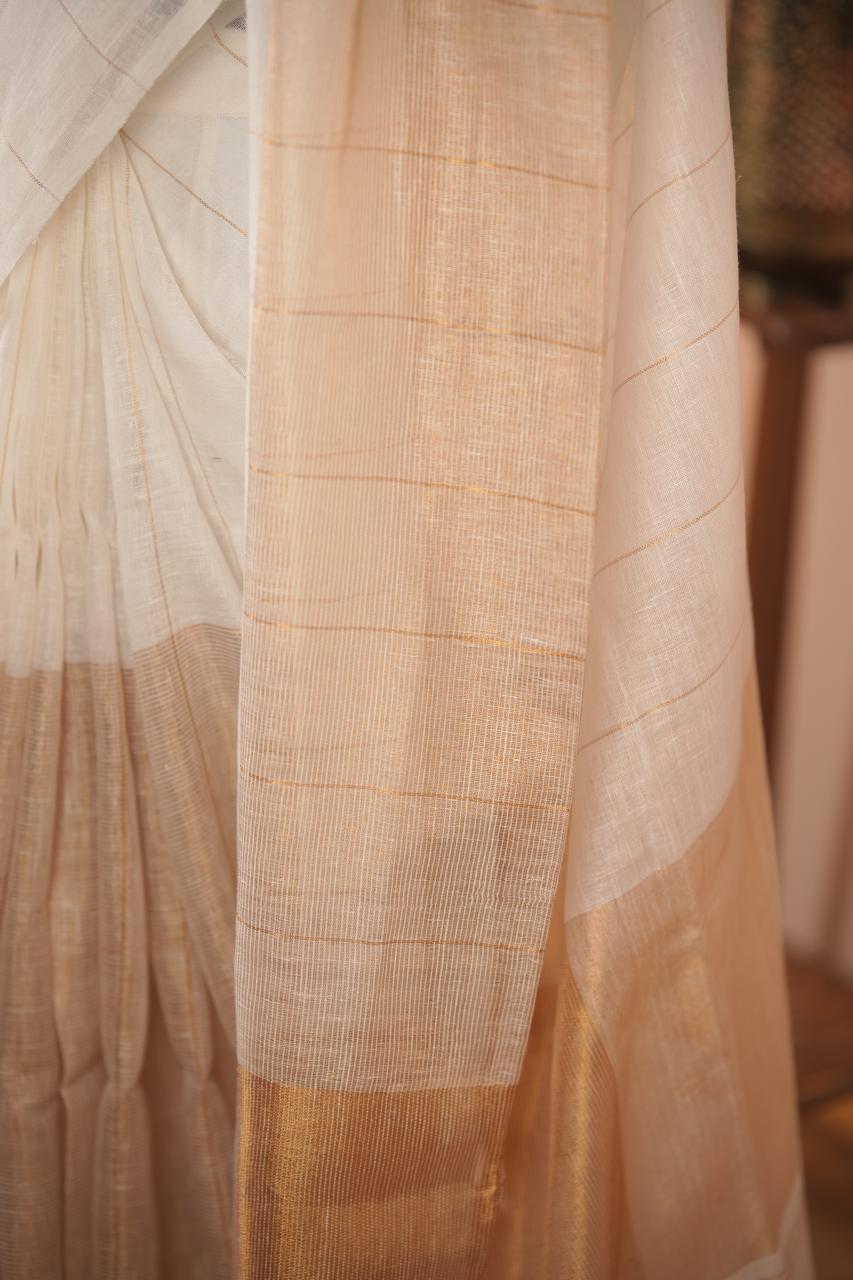 Linen Saree TSA5364