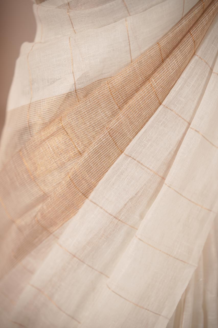 Linen Saree TSA5364